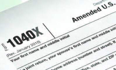 filing an amended return